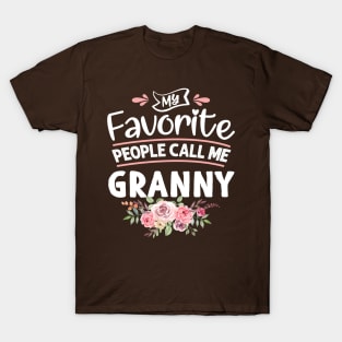 My Favorite People Call Me GRANNY T-Shirt